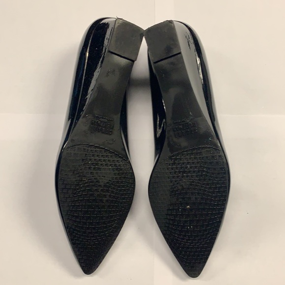Stuart Weitzman Black Patent Wedges - Picture 2 of 6